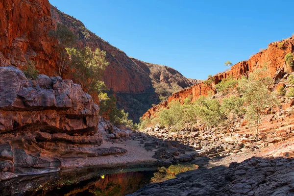 Ormiston Gorge Park Narodowy West Macdonnell Terytorium Północne Australia — Zdjęcie stockowe