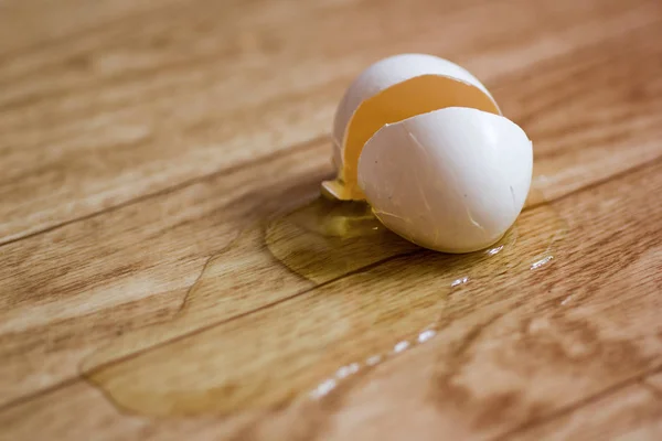 Broken Egg Ground — Stock Photo, Image