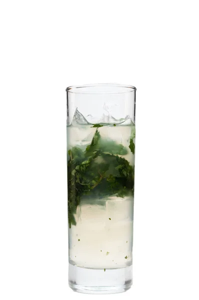 Cocktail Rinfrescante Sfondo Bianco — Foto Stock