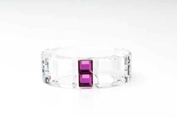 Bracelet Made Colored Glass Accessory — Stock Photo, Image