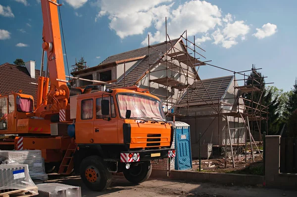 Construção em madeira — Fotografia de Stock