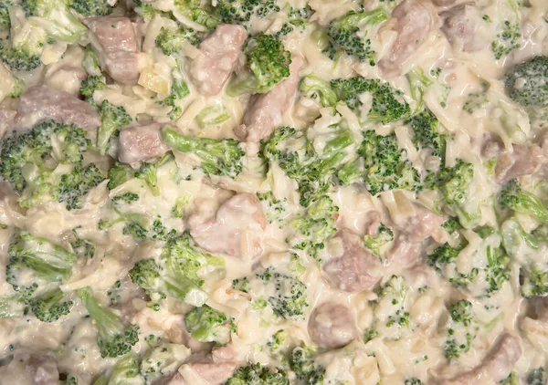 Brokoli - düşük karbonhidrat tarifi Stok Fotoğraf