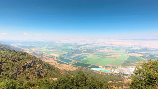 Panoramic view from a mountains in Israel. — Stock Photo, Image