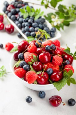 Çilek renkli çeşitli Mix, yaban mersini, 