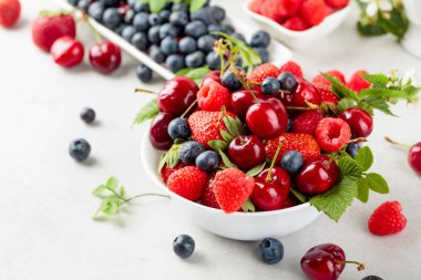 Çilek renkli çeşitli Mix, yaban mersini, 