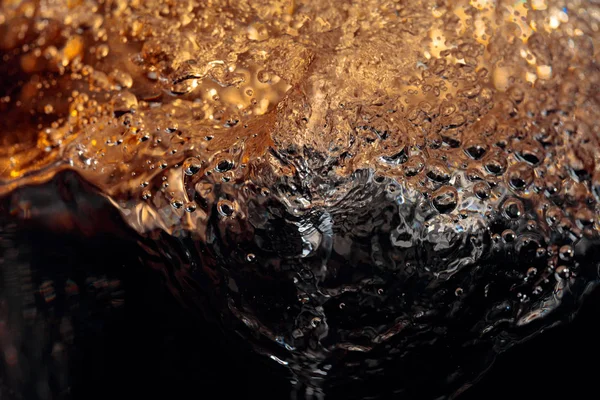White wine or carbonated drink, abstract splashing.