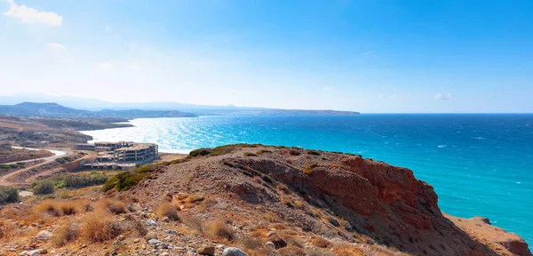 Prachtig landschap van Kreta, zee en bergen. — Stockfoto