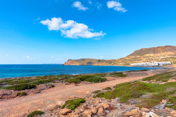 Prachtig landschap van Kreta, zee en bergen. — Stockfoto