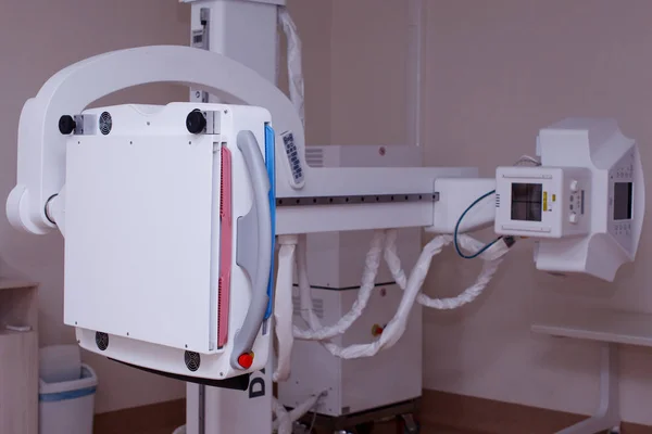 Новейший Модернизированный Рентгеновский Аппарат Кабинете Медицинской Клинике — стоковое фото