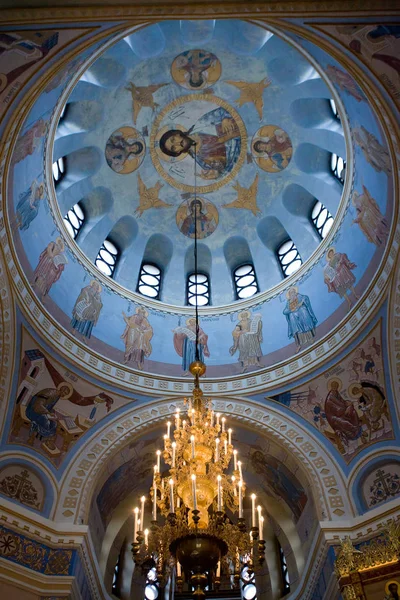 Personas Iglesia Para Bautismo Niños Rusia Fotos de stock