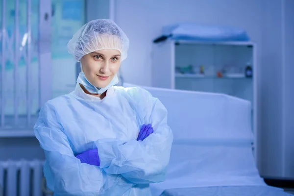 Retrato de enfermera quirúrgica . — Foto de Stock