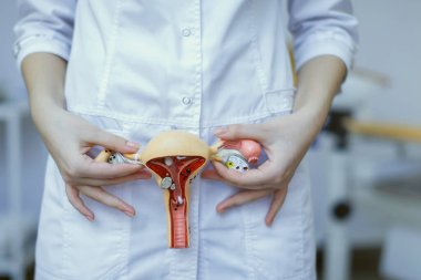 Kabinede neşeli jinekolog