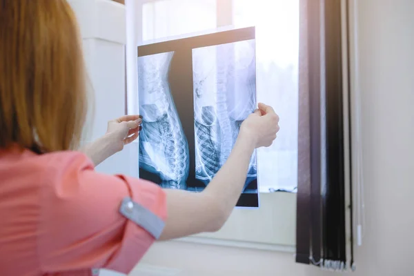 Dokter radioloog. Geneeskunde. — Stockfoto