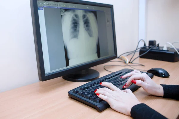 Dokter radioloog. Geneeskunde. — Stockfoto