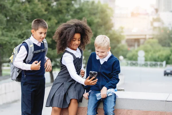 Tre adolescenti . — Foto Stock