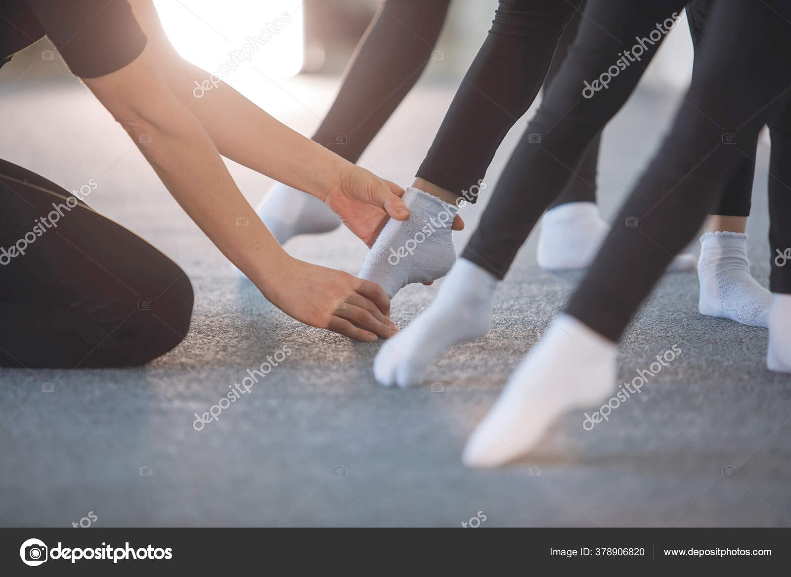 Ballet foot deals trainer