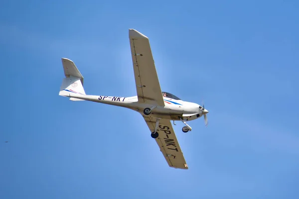 Esta Uma Vista Avião Privado Diamond Eclipse Registrado Como Nkt — Fotografia de Stock