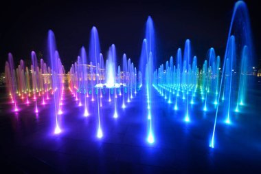 Bu bir görünümünü renkli Çeşme Lublin, Polonya.