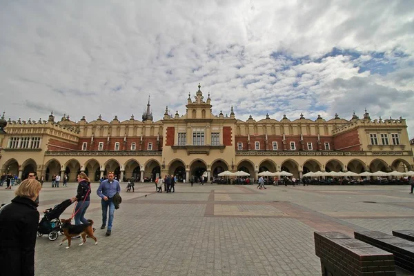 Bu Cracow eski şehir manzarası bir görünümüdür. Mayıs 4, 2019. Cracow, Polonya.