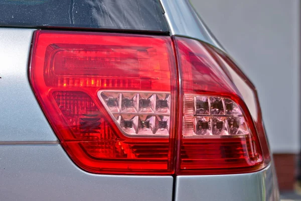 Esta Uma Vista Detalhe Lâmpada Citroen — Fotografia de Stock