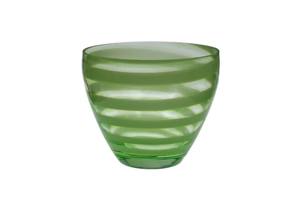 Green glass vase Stock Picture