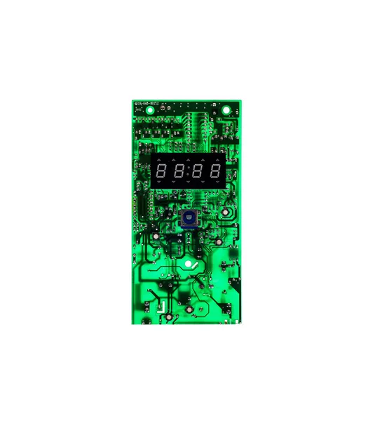 Digital Elektronisk Klocka Isolerad Vit Bakgrund — Stockfoto