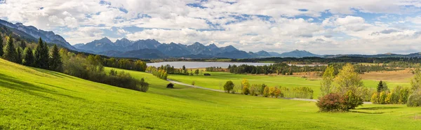 Paysage rural en Bavière à l'automne — Photo