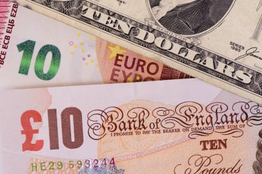  bazı farklı para birimleri banknot