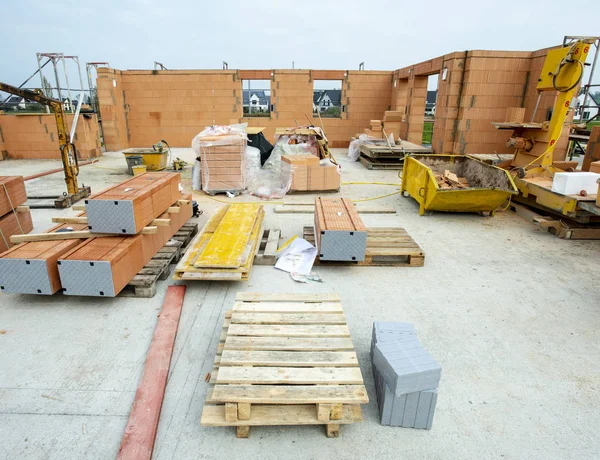 Neues Haus Bau — Stockfoto