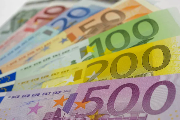 Euro-Banknoten — Stockfoto