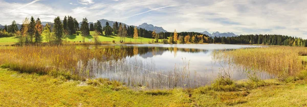 Paysage Panoramique Bavière Automne — Photo