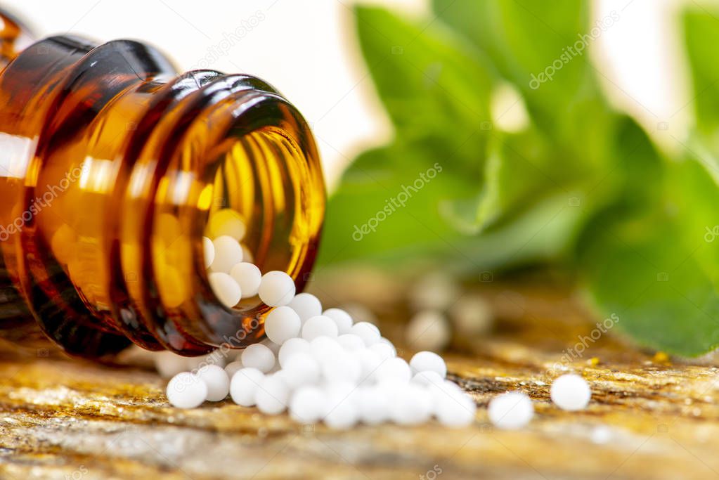  alternative medicine with homeopathy and herbal pills