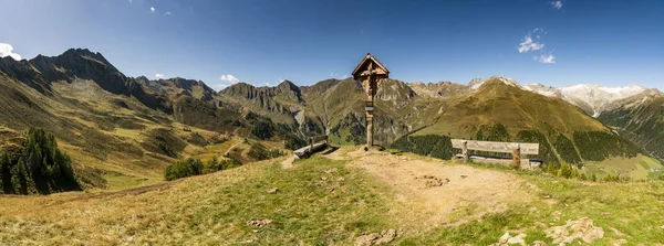 Güney Tirol Dağlarda Panorama Sahnesi — Stok fotoğraf