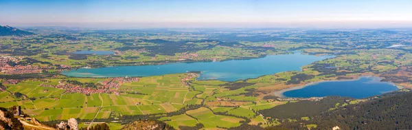 Vacker Panoramautsikt Landskap Bayern — Stockfoto