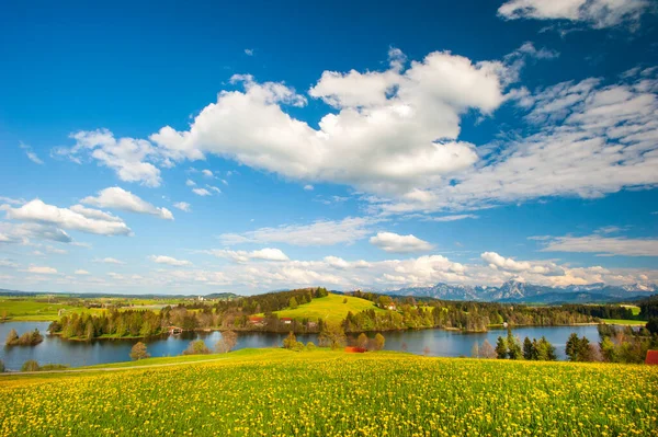 Beautiful Panoramic Landscape Bavaria — Stock Photo, Image