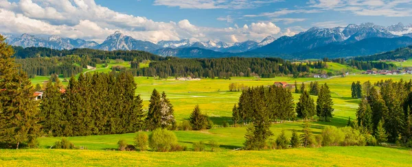 Beau Paysage Panoramique Bavière — Photo