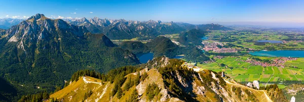 Bela Paisagem Panorâmica Baviera — Fotografia de Stock