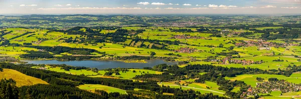 巴伐利亚Allgaeu的全景景观 — 图库照片
