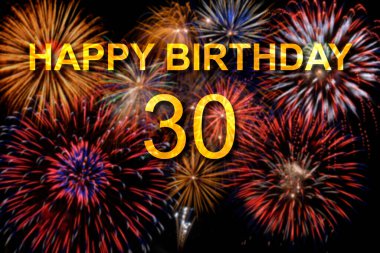 30. yaş günün kutlu olsun.