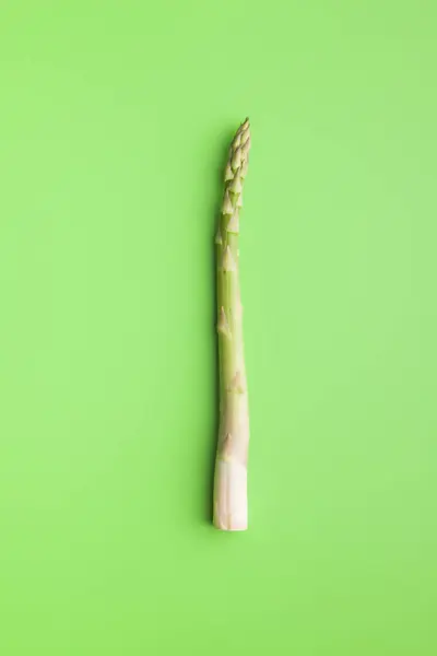 Fresh Green Asparagus Green Table — Stock Photo, Image
