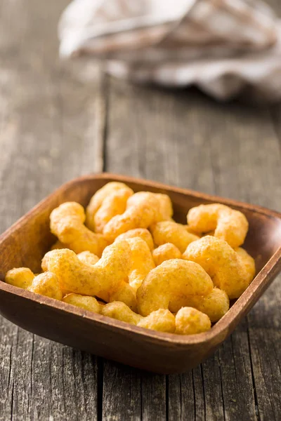 Crispy Peanut Puffs Bowl — Stock Photo, Image