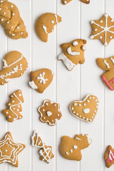 Christmas Gingerbread Made Children Xmas Decoration — Stock Photo, Image