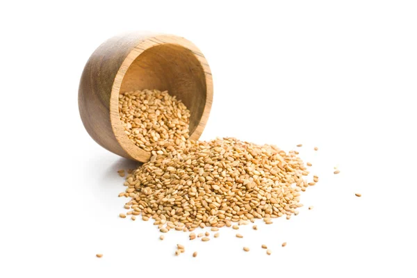 Pražená Sezamová semínka. — Stock fotografie