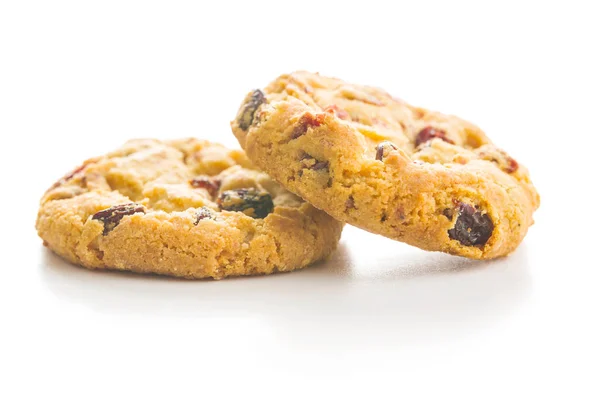 Biscuits sucrés aux raisins secs . — Photo