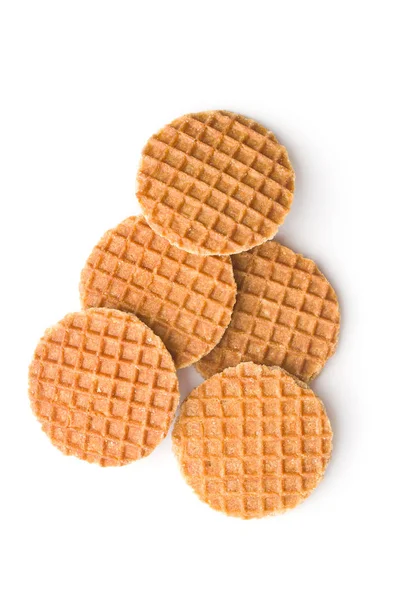 Biscoitos de waffles doces . — Fotografia de Stock