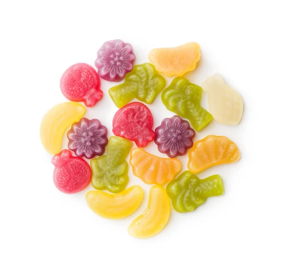 Caramelle di gelatina di frutta . — Foto Stock
