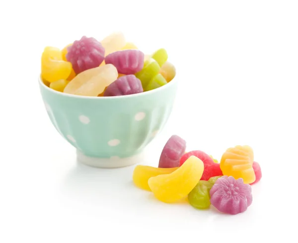 Fruit gelei snoepjes. — Stockfoto