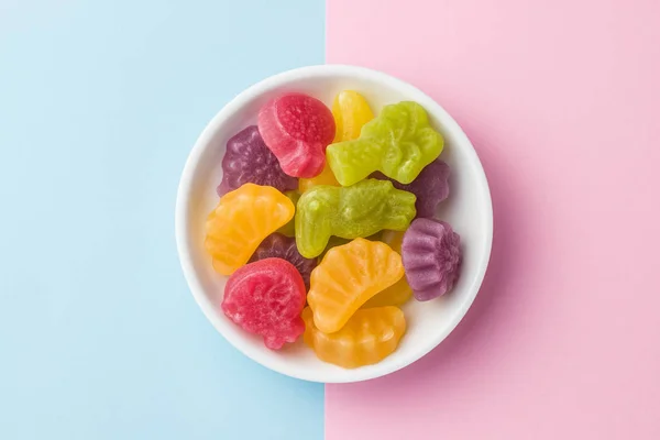 Fruit gelei snoepjes. — Stockfoto