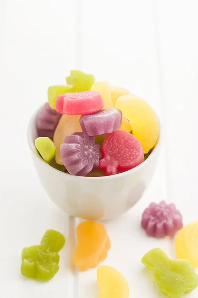 Fruchtgelee Bonbons. — Stockfoto