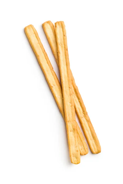 Italian grissini breadsticks. Tasty grissini snack. — Stock Photo, Image
